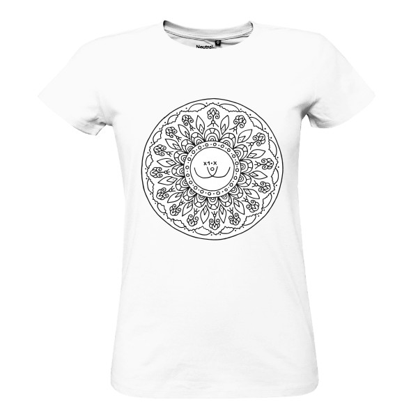 Colouring mandala - pattern Sias T-shirt