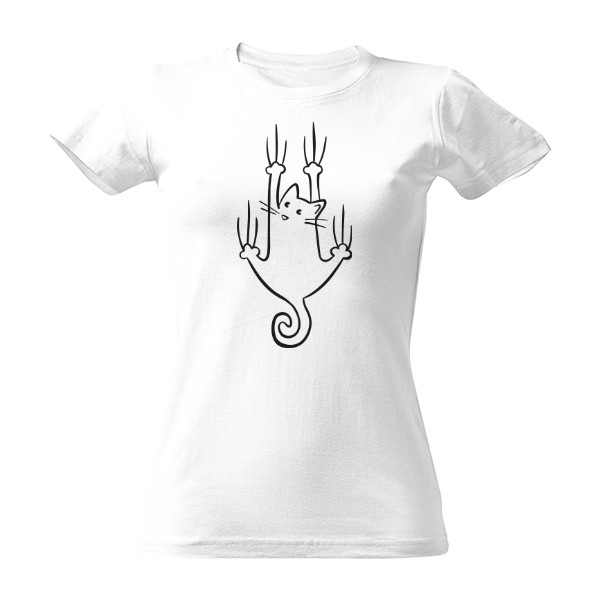 Tričko s potlačou Drápky v akci