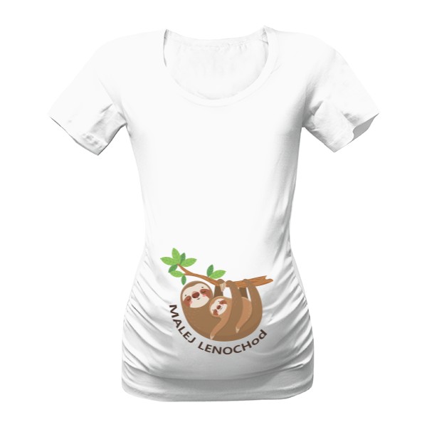 Tričko s potiskem Malej lenoch(od)