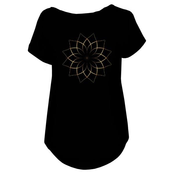 T-shirt Mandala flower