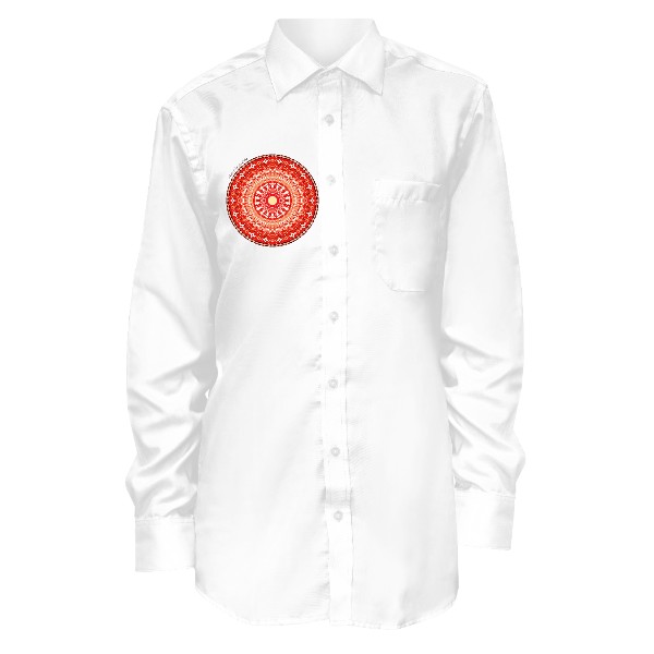 Men´s longleeve shirt s potiskem Mandala - pattern LA no. 2