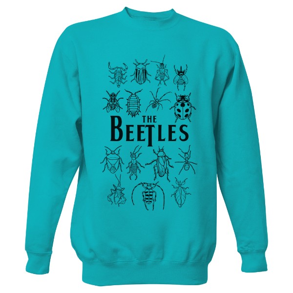 Sweatshirt without hood Unisex The Beetles