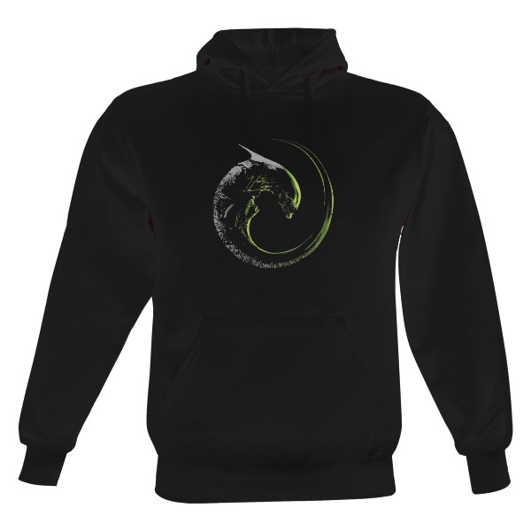 Men's hoodie Alien