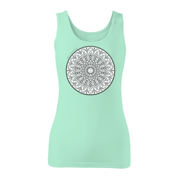 Vybarvovací mandala - vzor Mona Oha